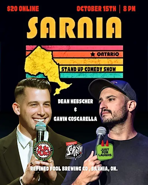 TG Comedy Nights w/Gavin Coscarella & Dean Hebscher at Refined Fool Brewing Company
