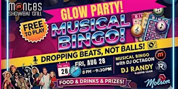 Musical Bingo and an 80's & 90's DJ Dance Party !