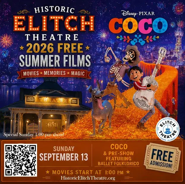 FREE Family Film Series – COCO (Sunday Matinee!)