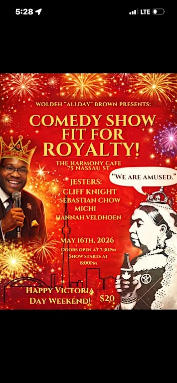 Victoria Day Weekend Comedy Show
