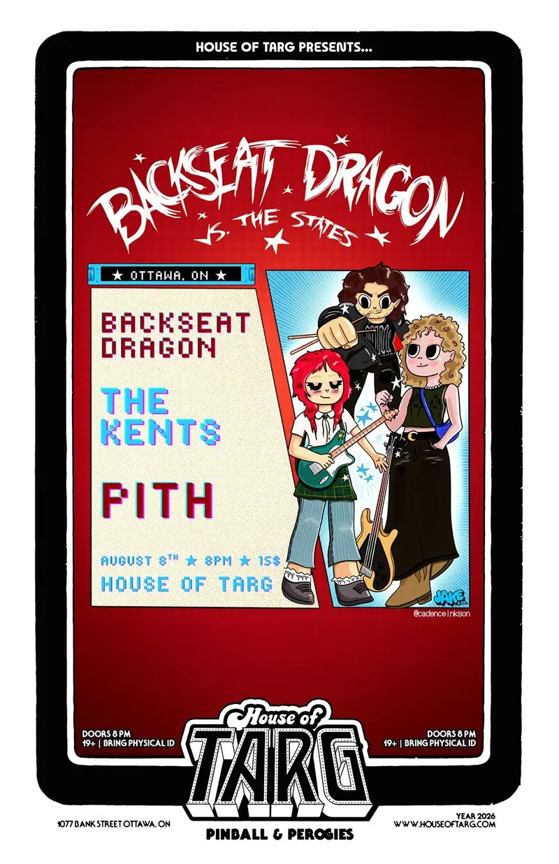 BACKSEAT DRAGON at House of TARG