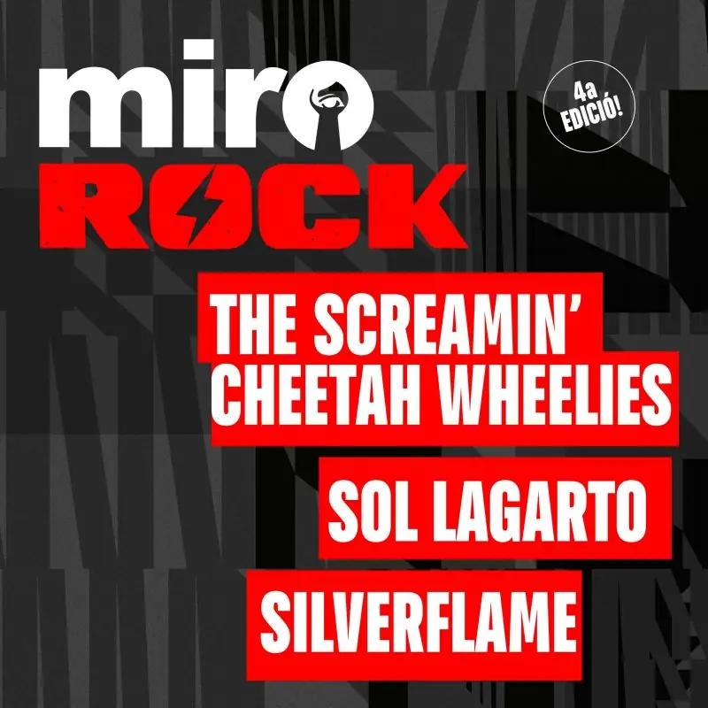 THE SCREAMIN’ CHEETAH WHEELIES en Sala la Mirona