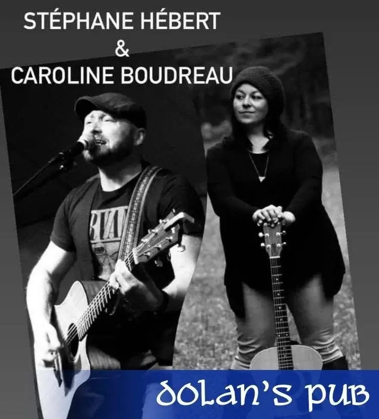 Soiree Acadienne avec Caroline Boudreau et Stéphane Hébert at Dolan's Pub