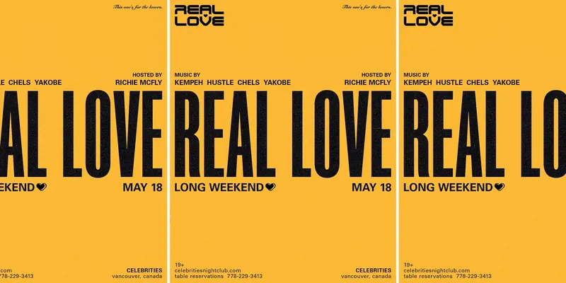 REAL LOVE LONG WEEKEND
