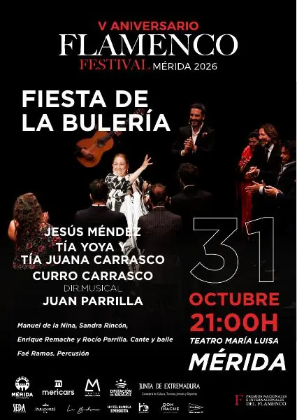 Fiesta de la Bulería - Festival Flamenco de Mérida à Teatro María Luisa Mérida