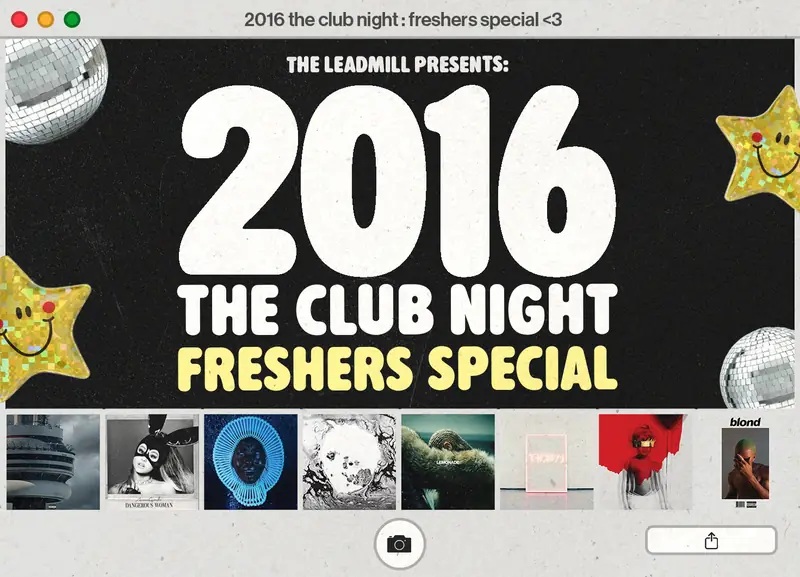FRESHERS 2016: The Club Night at Corporation at The Leadmill