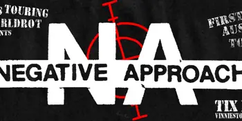 Negative Approach 2026 AUS & NZ Tour at The Baso Canberra