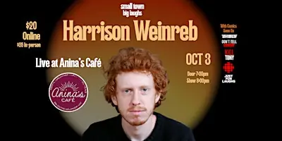 Small Town, Big Laughs – Live Stand-Up Comedy at Anina's Café at Anina's Cafe