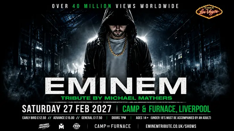 Eminem performed LIVE in Liverpool by Michael Mathers at Camp and Furnace