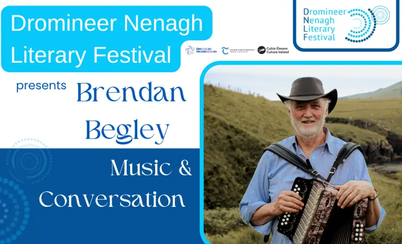 DNLF: Brendan Begley – Music & Conversation à Nenagh Arts Centre