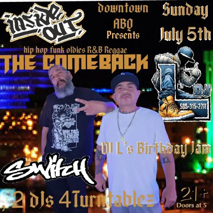 The Comeback * DJ Switch à The Historic El Rey Theater