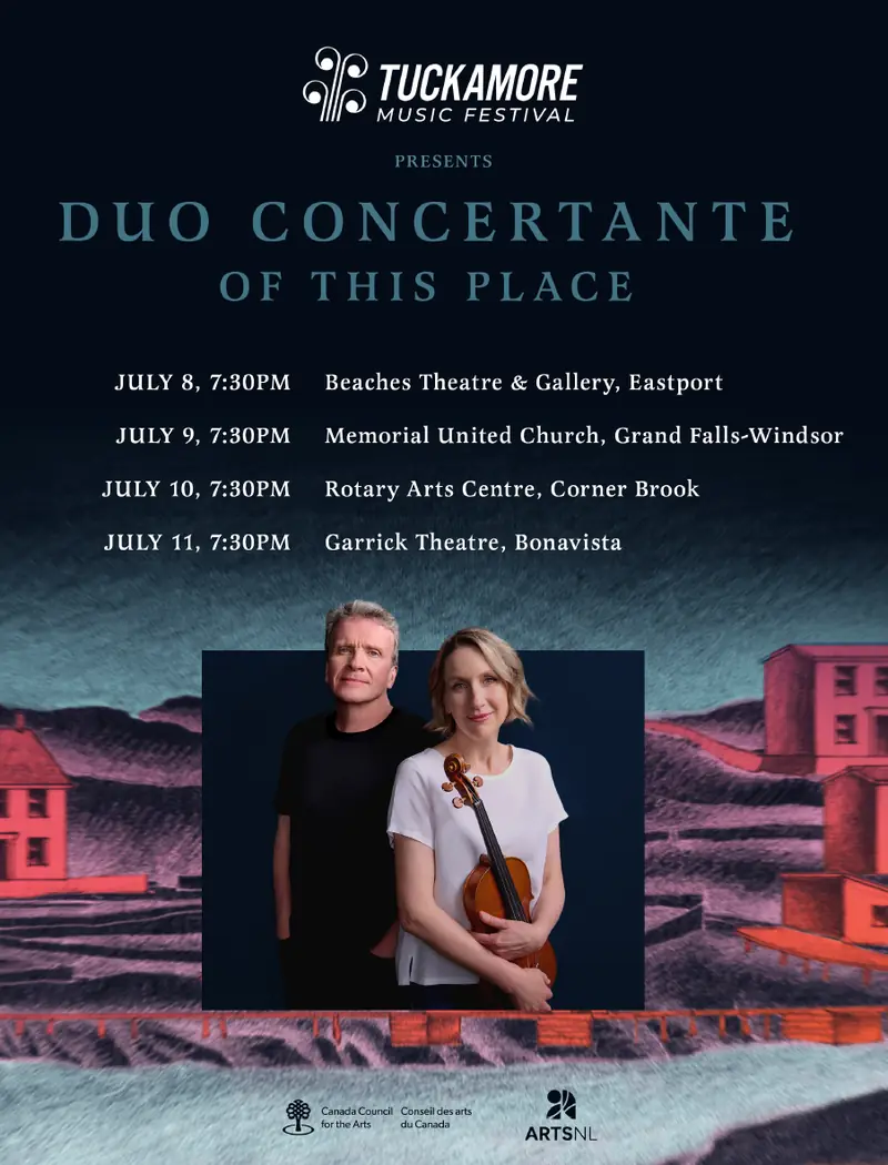 Tuckamore Travels: Duo Concertante – Of This Place at Tuckamore Chamber Music Festival