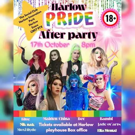 Harlow Pride à Harlow Playhouse