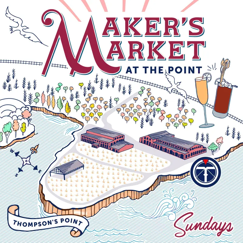 Maker’s Market at Thompson’s Point!