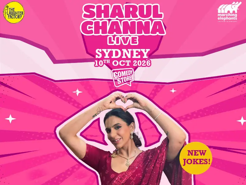 Sharul Channa en The Comedy Store