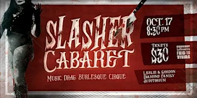 The Slasher Cabaret at MetroCon à Leslie & Gordon Diamond Family Auditorium SFU