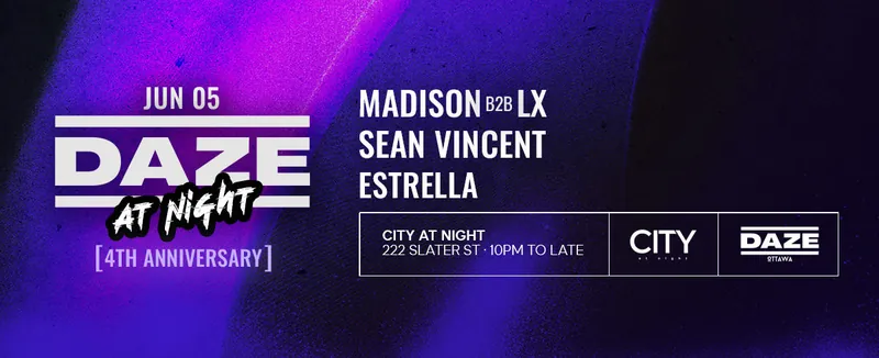 Daze At Night 4th Anniversary