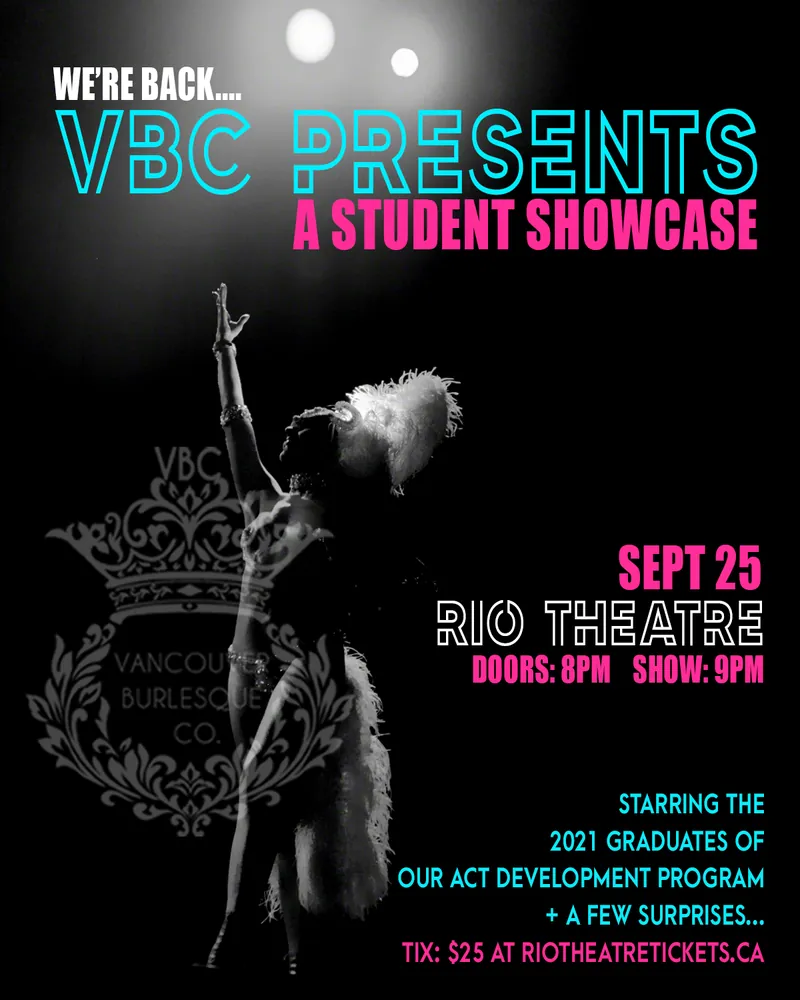Vancouver Burlesque Co. Presents: A Student Showcase à Rio Theatre