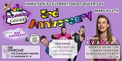 Uncloseted Comedy third anniversary