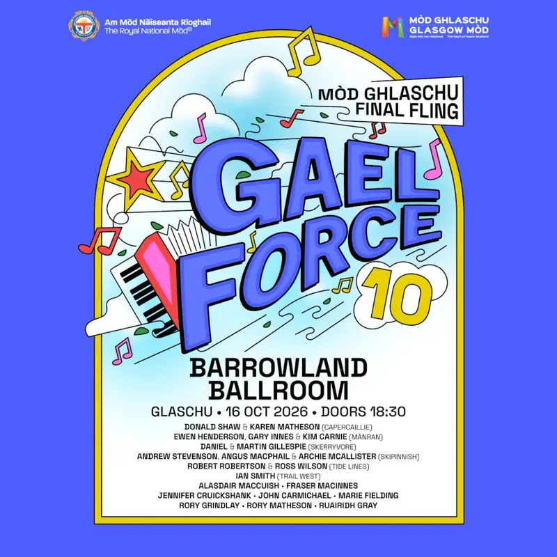 GAEL FORCE 10 à Barrowland Ballroom