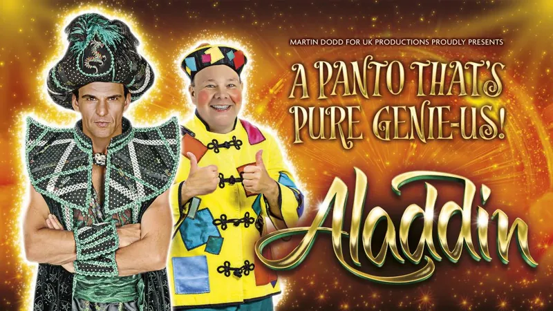 Aladdin Pantomime 2026-27 at Malvern Theatres