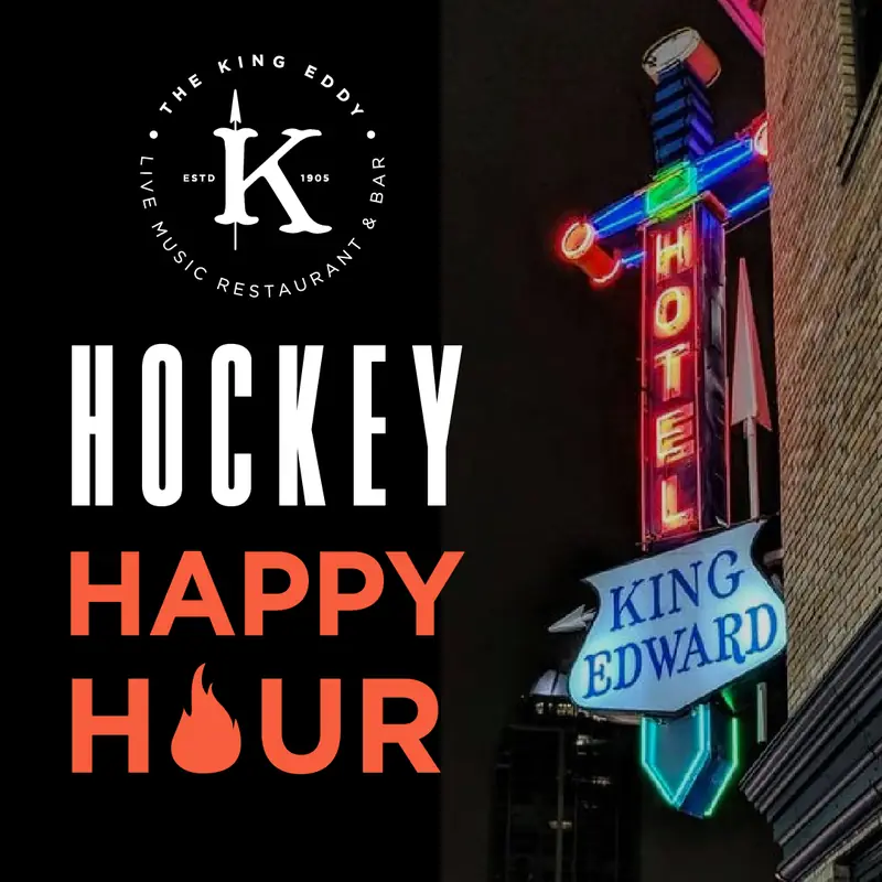 Hockey Happy Hour à King Eddy