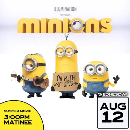MINIONS (2015) at Robinson Grand Performing Arts Center