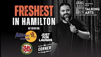 Freshly Squeezed Standup Comedy - Jwalit Bharwani Live in Hamilton at Centre For Talking Arts