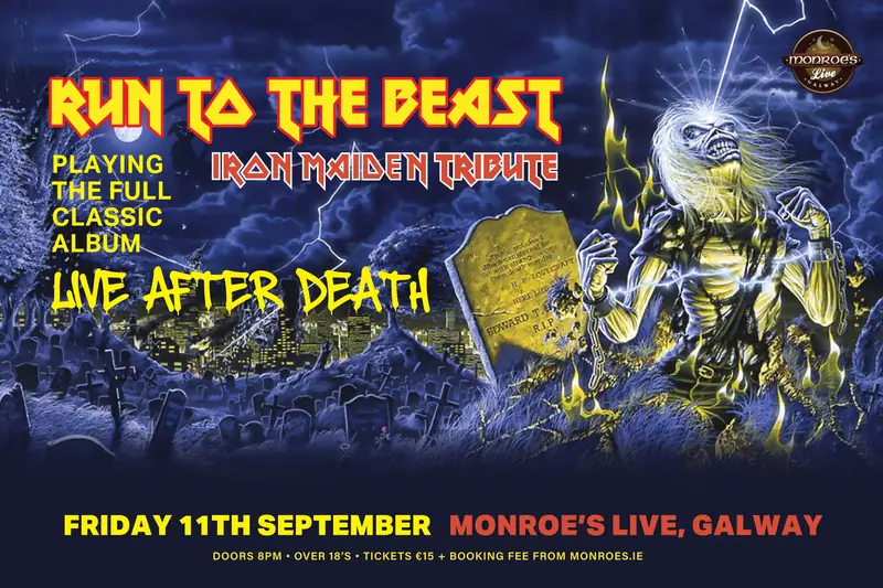 Run To The Beast - Iron Maiden Tribute at Monroe's