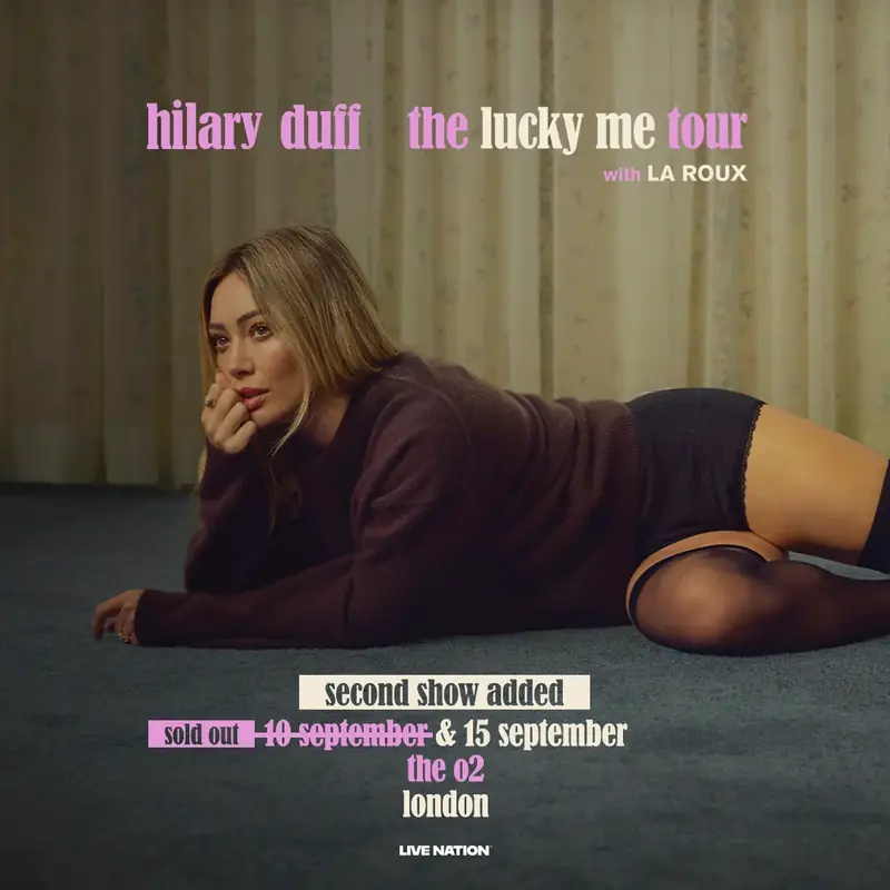 Hilary Duff à The O2