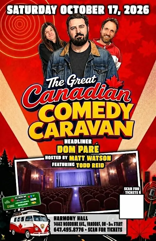 The Great Canadian Comedy Caravan at Harmony Hall