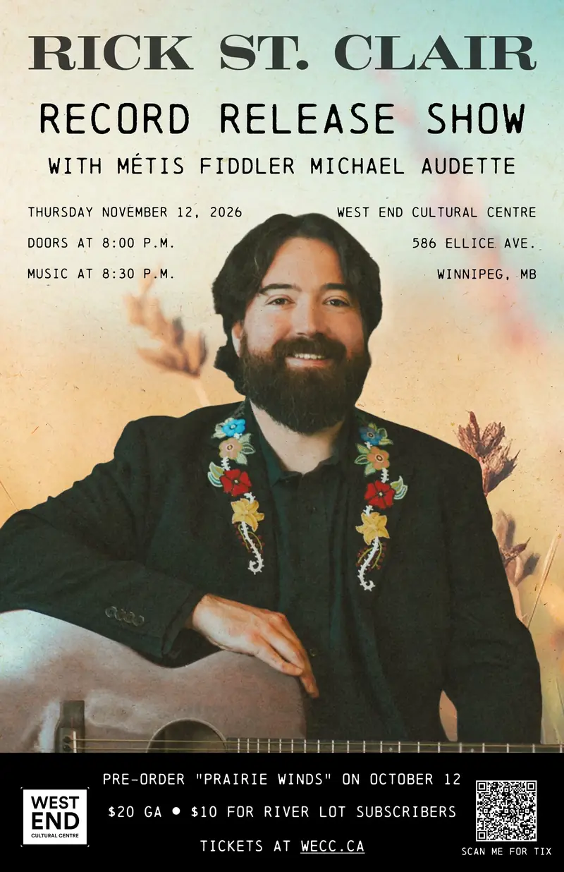 Michael Audette en West End Cultural Centre