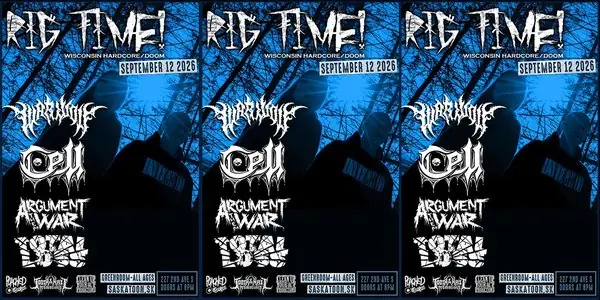 RIG TIME, CELL, WARWULF, TOTAL LOSS & ATW à Coors Event Centre