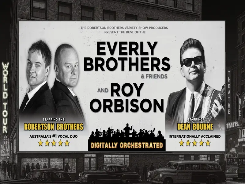 Robertson Brothers- Everly Brothers & Roy Orbison à The Art House