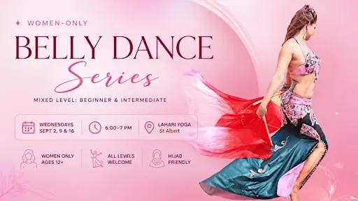 St Albert 3-Week Belly Dance Series à Lahari Yoga