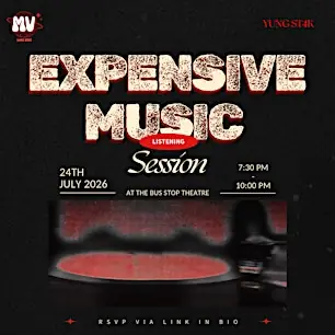 EXPENSIVE MUSIC – Listening Session