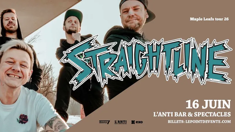 Straightline avec From Old Town at L'Anti Bar & Spectacles