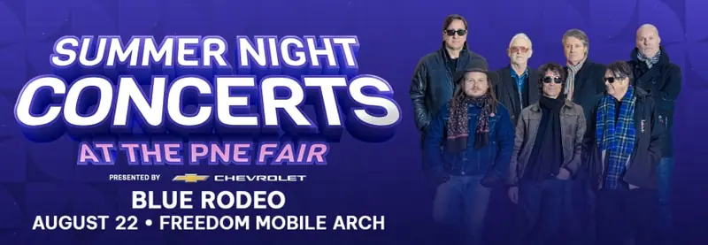 Blue Rodeo, 2026 Summer Night Concerts at Freedom Mobile Amphitheatre