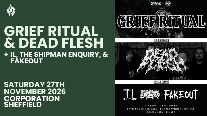 Grief Ritual & Dead Flesh show en Corporation
