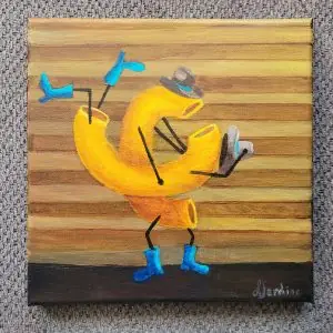 ‘The Duality Between Seriousness & Silliness’ by Lindsay Jardine en North Peace Cultural Centre