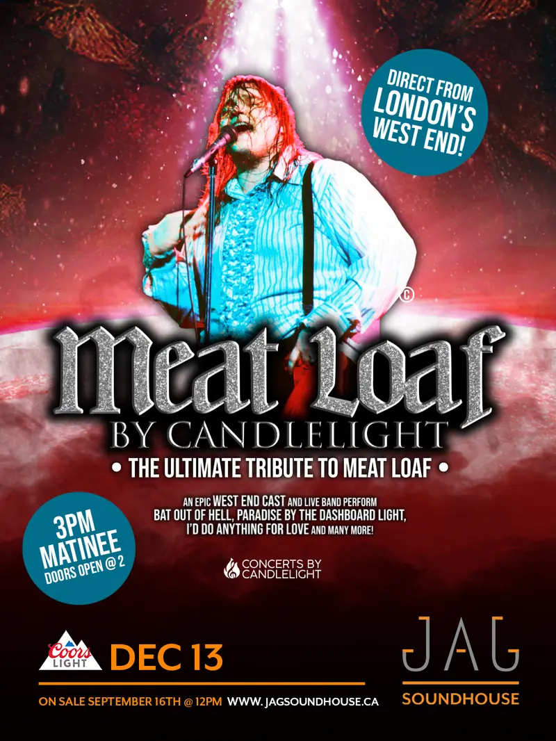 Meatloaf by Candlelight à JAG Soundhouse