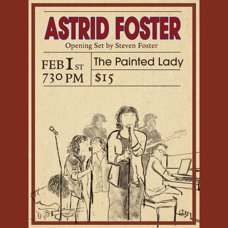 Astrid Foster Band at The Painted Lady