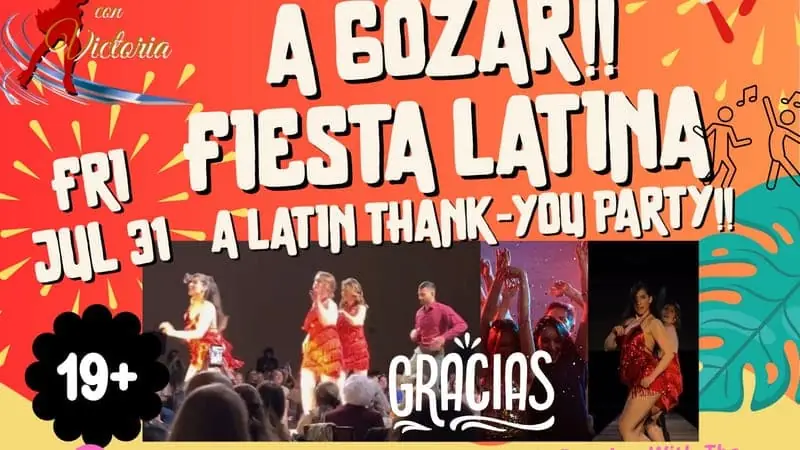 A gozar!! Fiesta Latina at The Night Cap (Above Hunter's Ale House)