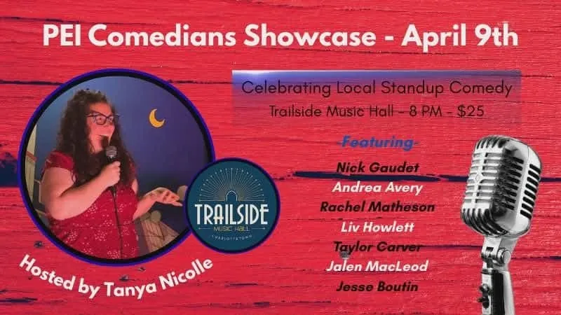 PEI Comedians Showcase at Trailside Music Hall