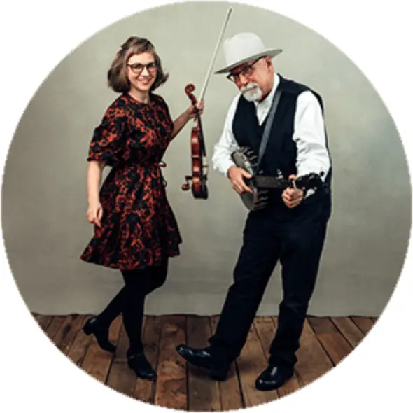 Mewl Music - Joe Newberry and April Verch (USA/Canada) at Seven Arts