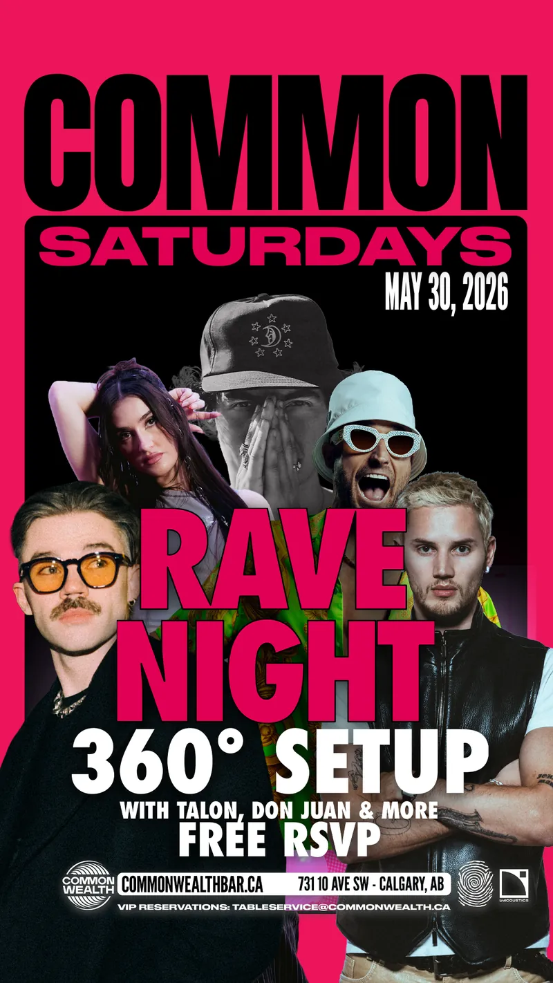Rave Night @ Common Saturdays (FREE RSVP)