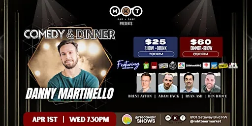 Comedy Night at MKT at MKT Fresh Food | Beer Market