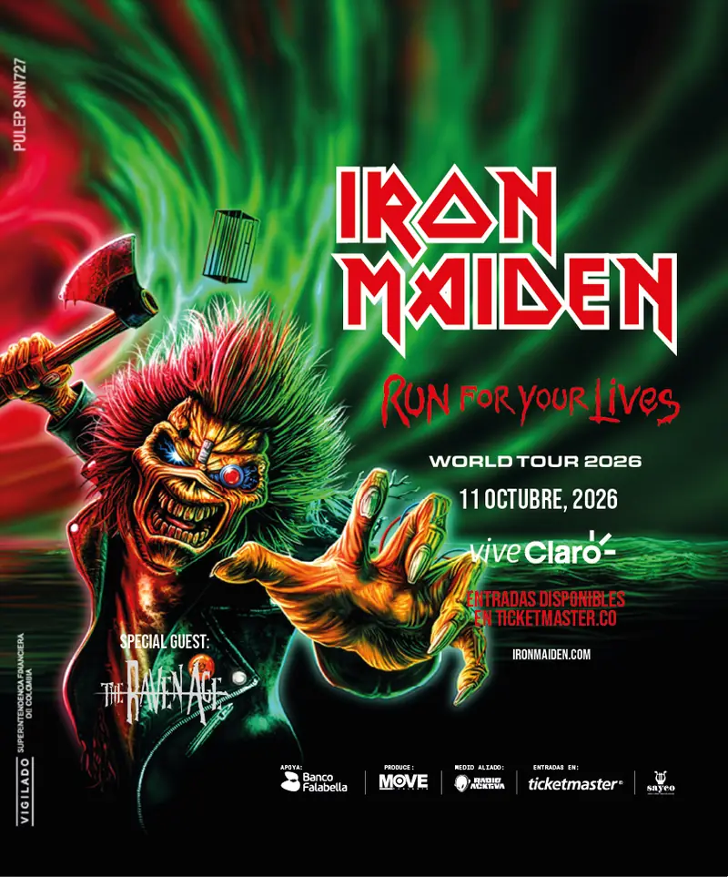 IRON MAIDEN at Vive Claro Distrito Cultural