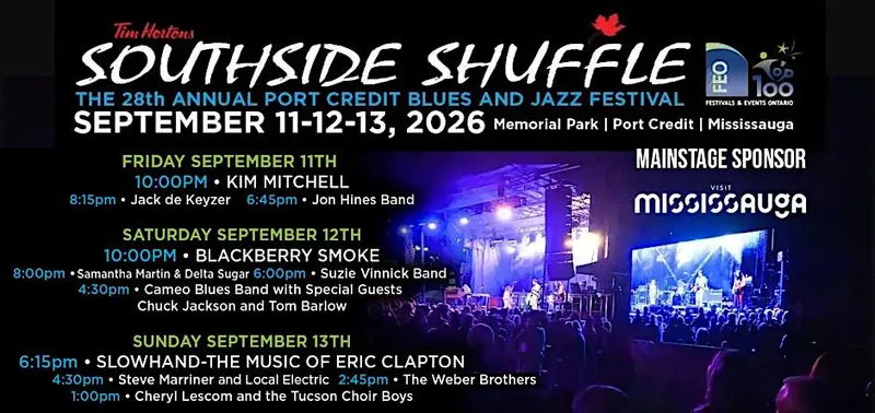 28th Annual Tim Hortons Southside Shuffle Blues & Jazz Festival à Port Credit Memorial Park