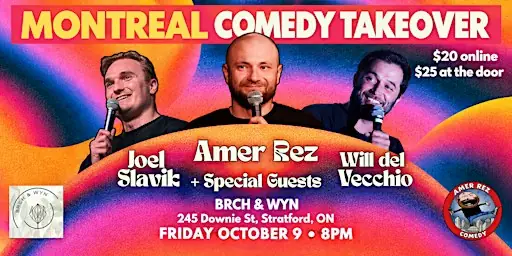 STRATFORD COMEDY NIGHT - Live Stand-Up Comedy en Brch & Wyn